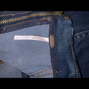 free people modern femme denim mini size 2